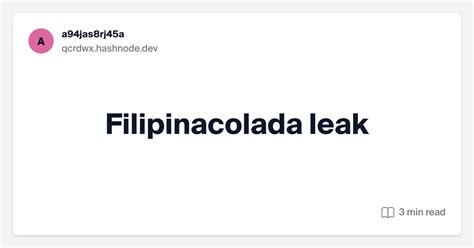 filipinacolada sextape|Free filipinacolada Porn